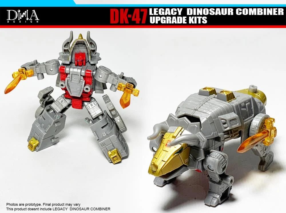 DNA Design DK-47 Core Dinobots Upgrade Kit with BBTS